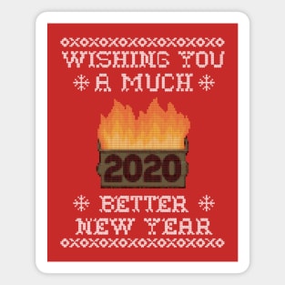 Wishing You A Better New Year Magnet